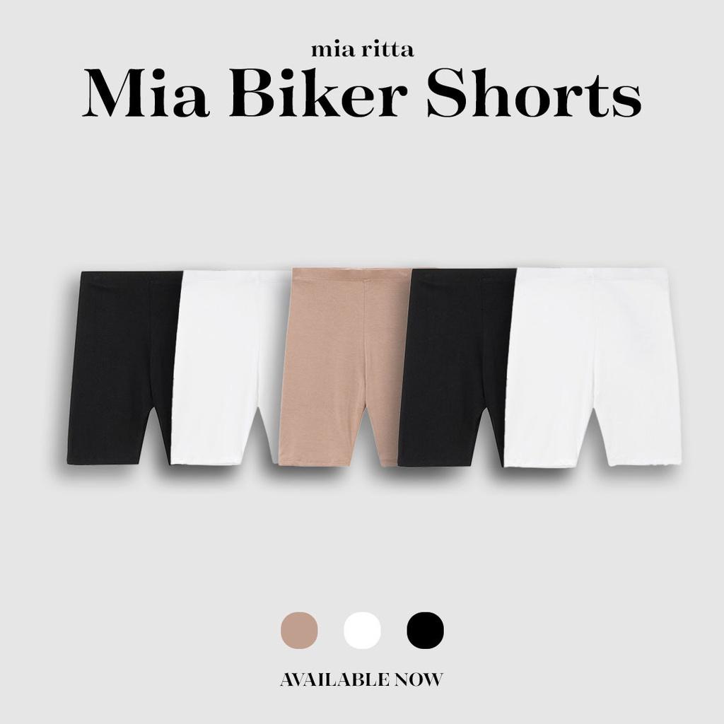 Quần biker short thun nữ legging đùi siêu co giãn chính hãng Mia Ritta Q368