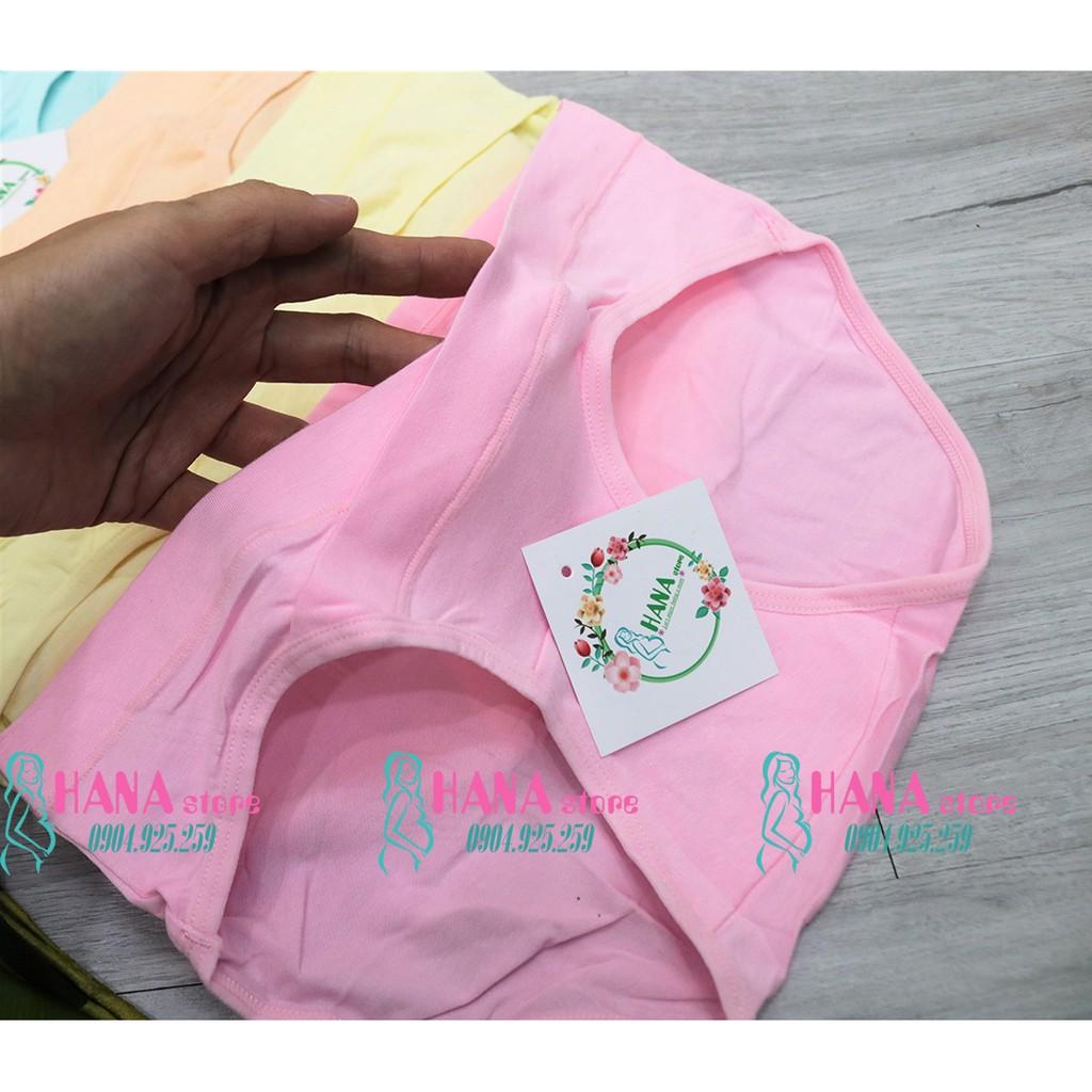 Quần lót bầu và sau sinh - Quần lót cạp chéo chất cotton 100% cao cấp