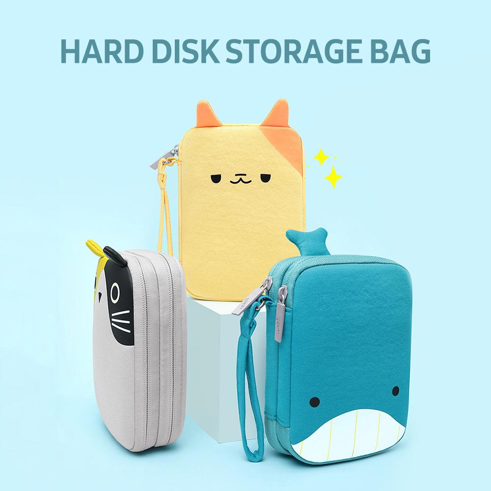 Túi lưu trữ kỹ thuật số cầm tay BUBM 2,5 inch bền chống va đập