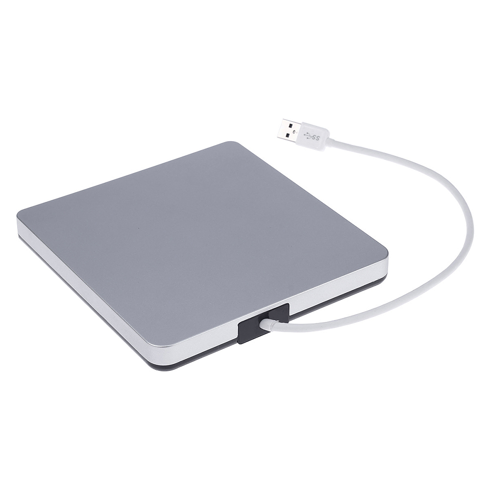 Ổ đĩa quang ngoài siêu mỏng CD-RW DVD-RW ghi CD / DVD cho Windows / Mac USB 3.0