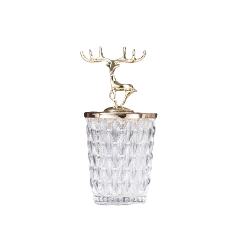 Sét lọ đựng Copper Deer Crystal