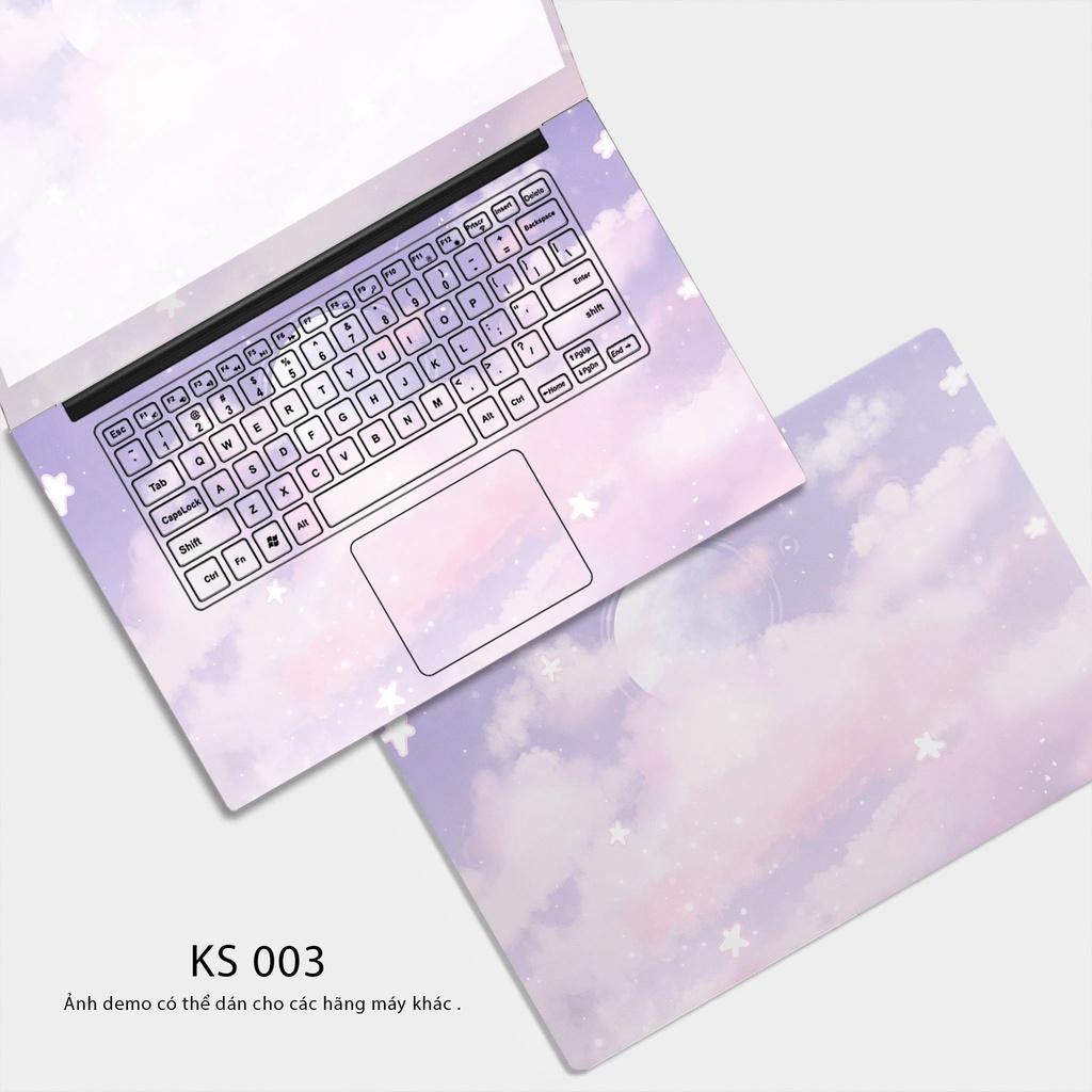 Tấm Dán Skin Laptop - Mẫu Bầu Trời + Mẫu cute