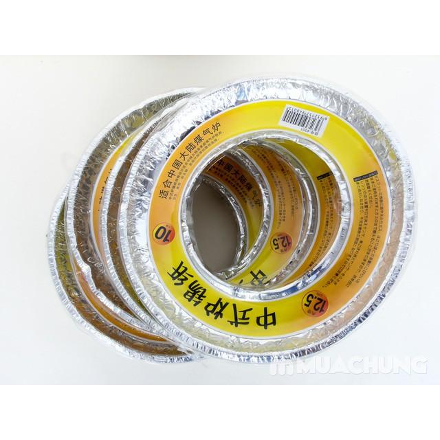 Vỉ 10 giấy bạc lót bếp gas