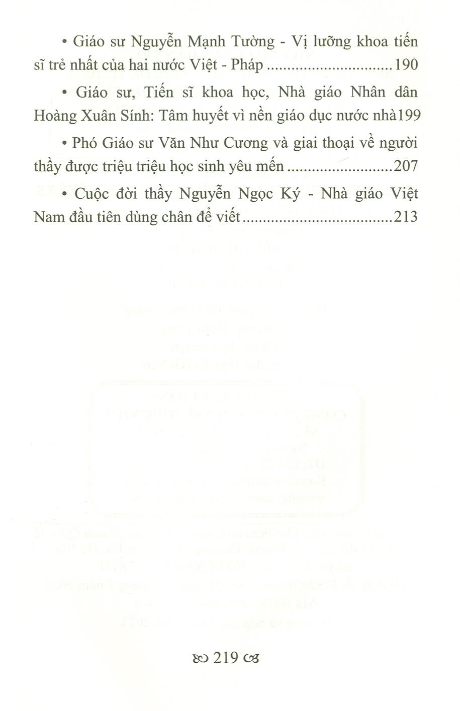 Cuộc Đời Và Sự Nghiệp Của Những Nhà Giáo Nổi Tiếng Việt Nam Thế Kỷ XX