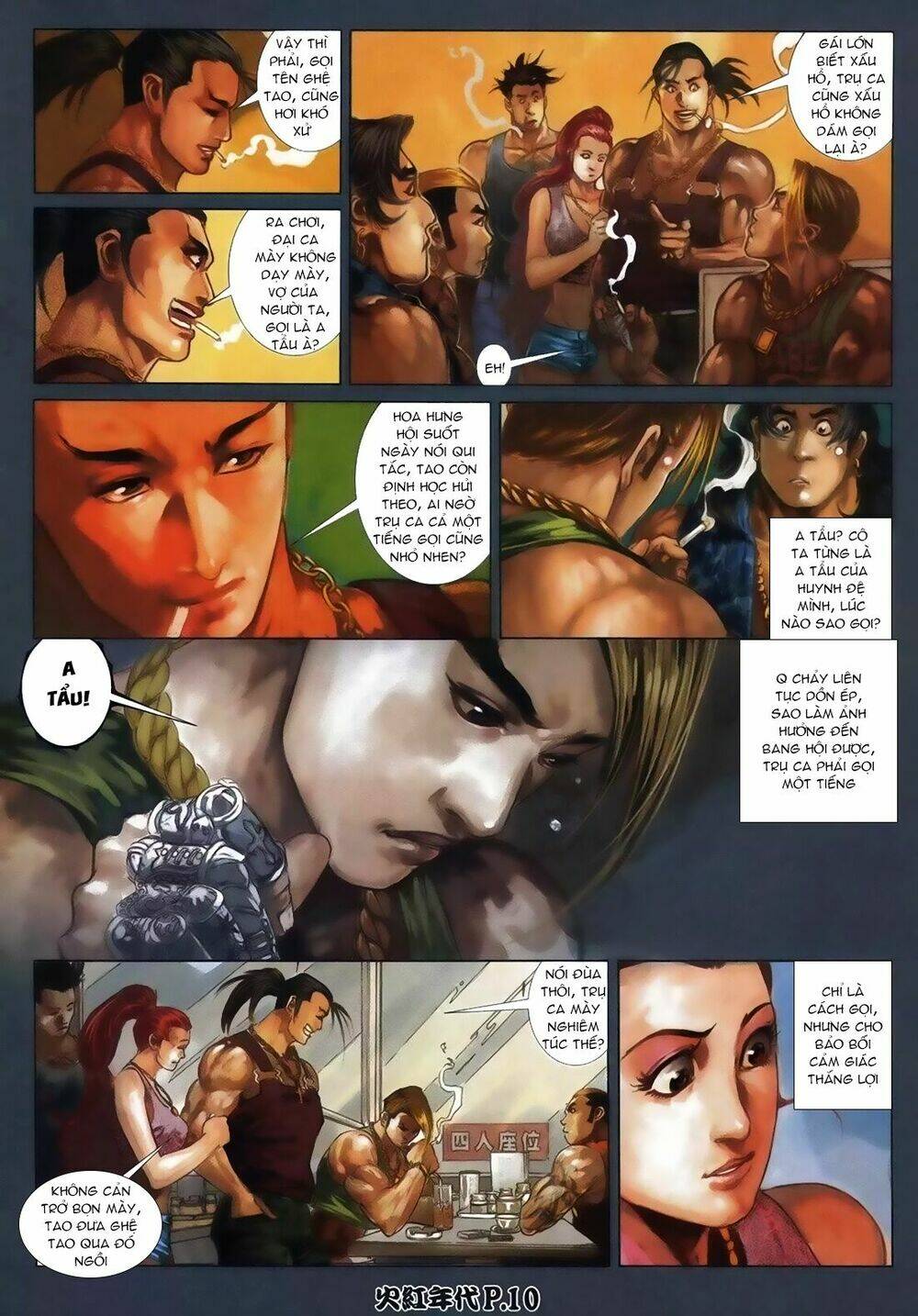 hỏa hồng niên đại hắc cốt đường chapter 111 6