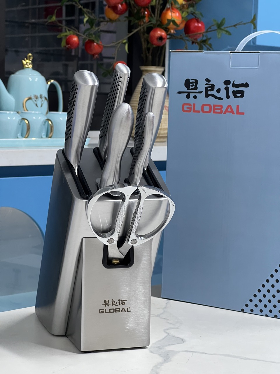 Bộ Dao Cao Cấp Nhật Bản 7 Món Global