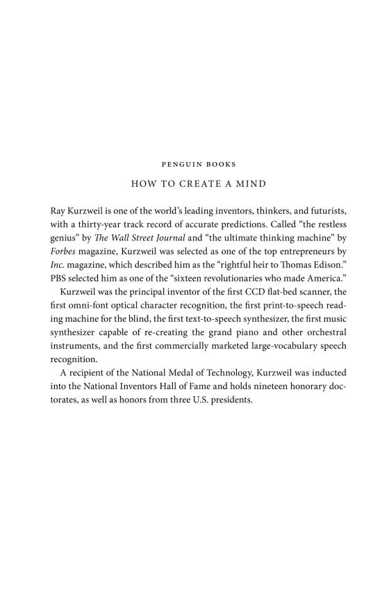 How To Create A Mind