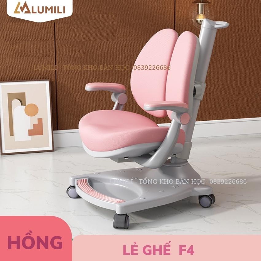 Bàn học cho bé thông minh chống gù chống cận Lumili 310 cao cấp mặt gỗ tự nhiên