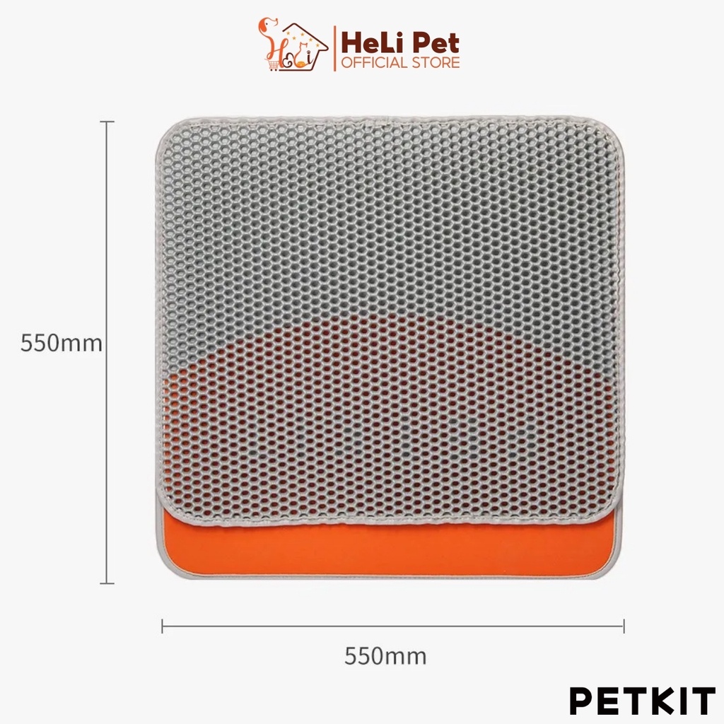 Thảm Petkit Chống Văng Cát Dùng Cho Máy Vệ Sinh Tự Động- HeliPet