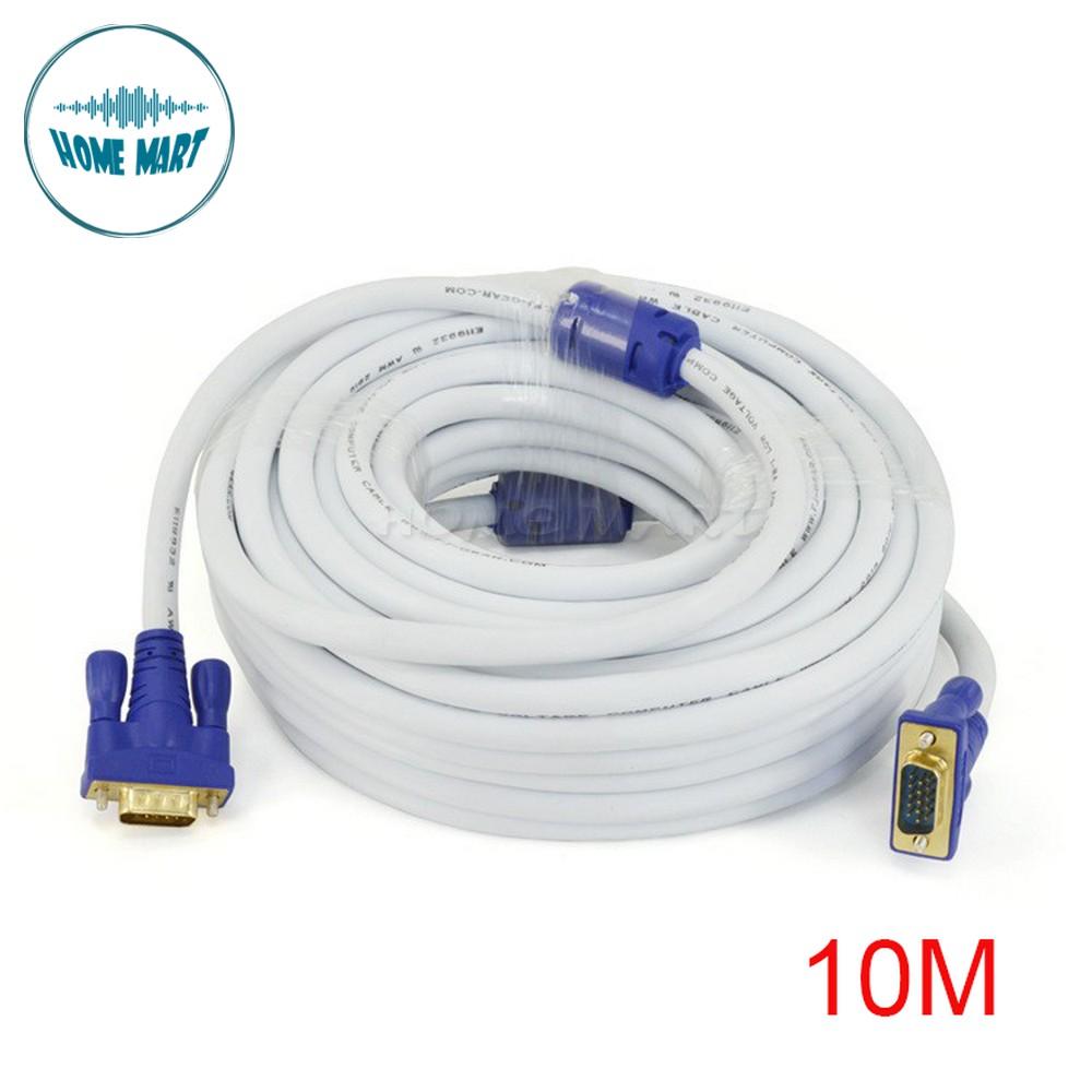 Dây VGA cao cấp 10 - 15 M 2 đầu chống nhiễu sóng