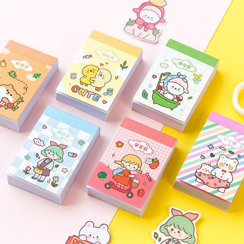 Sổ 50 trang stickers độc đáo dễ thương - MiuSua