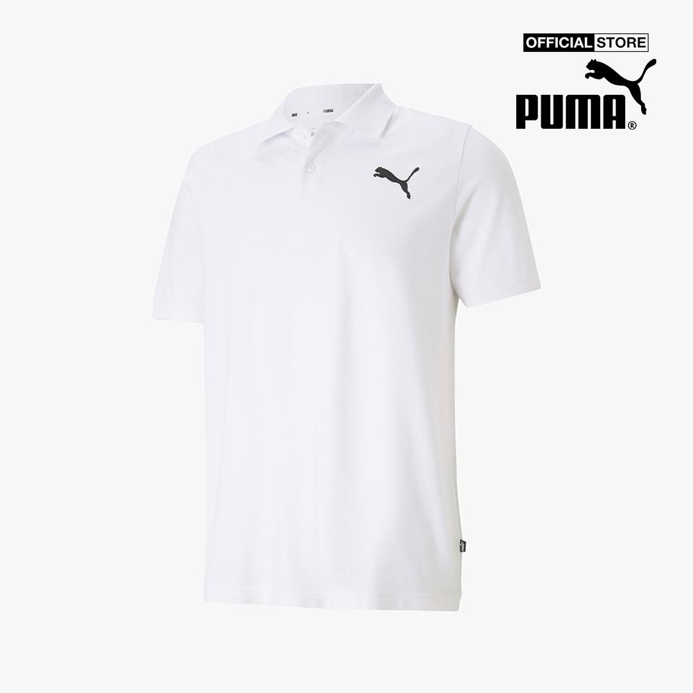 PUMA - Áo thun polo nam Essentials Pique Train 586674