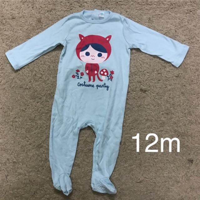 Body cotton bé gái xuất Pháp (12m)