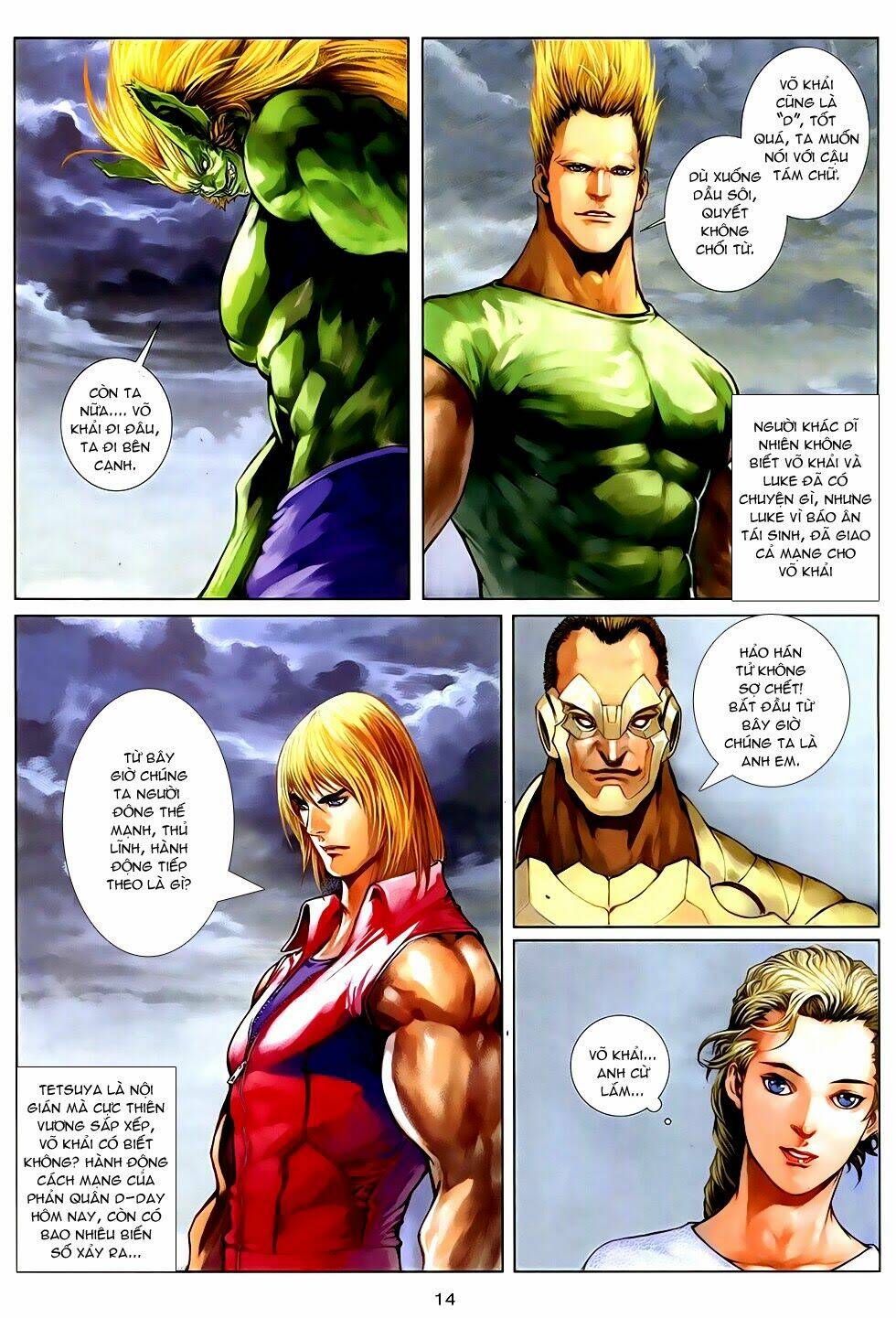 ba động quyền z hadouken zero chapter 11 14