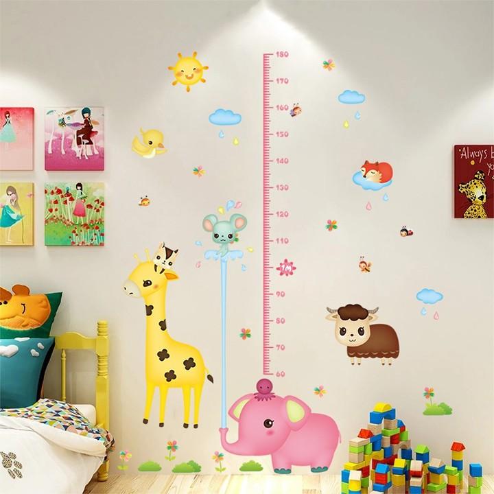 Decal Dán Tường Cho Bé Đo Chiều Cao XL8336