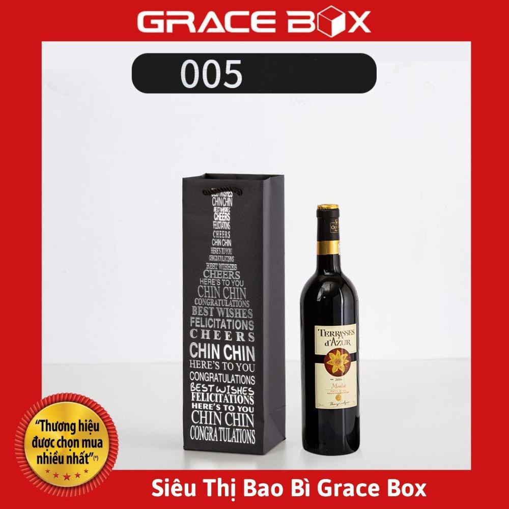 Túi Giấy Đựng Rượu Hàng Cao Cấp - Sang Trọng - Siêu Thị Bao Bì Grace Box