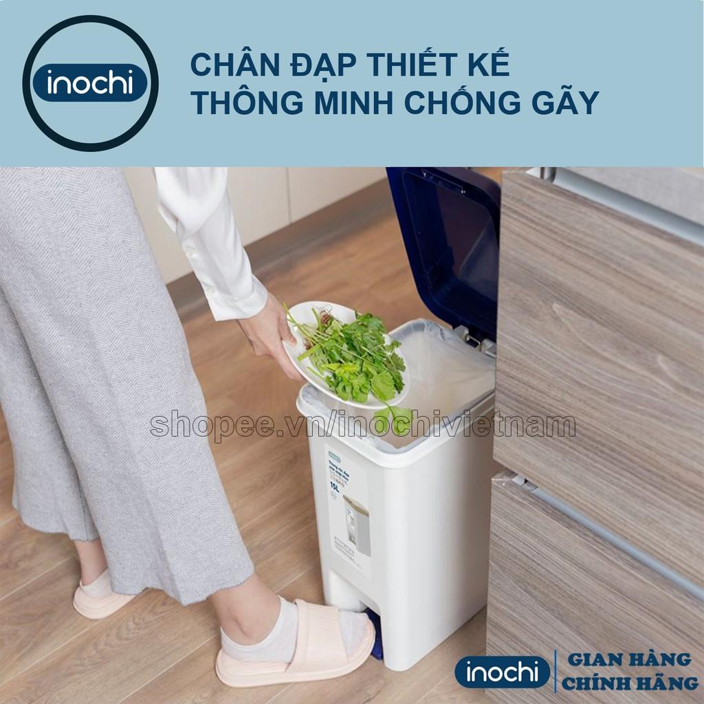 Thùng Rác Đạp Chân -Nhựa Nắp Đậy Chữ Nhật 20 Lít Làm Sọt Rác Văn Phòng,Đựng Rác Gia Đình, Trong Nhà