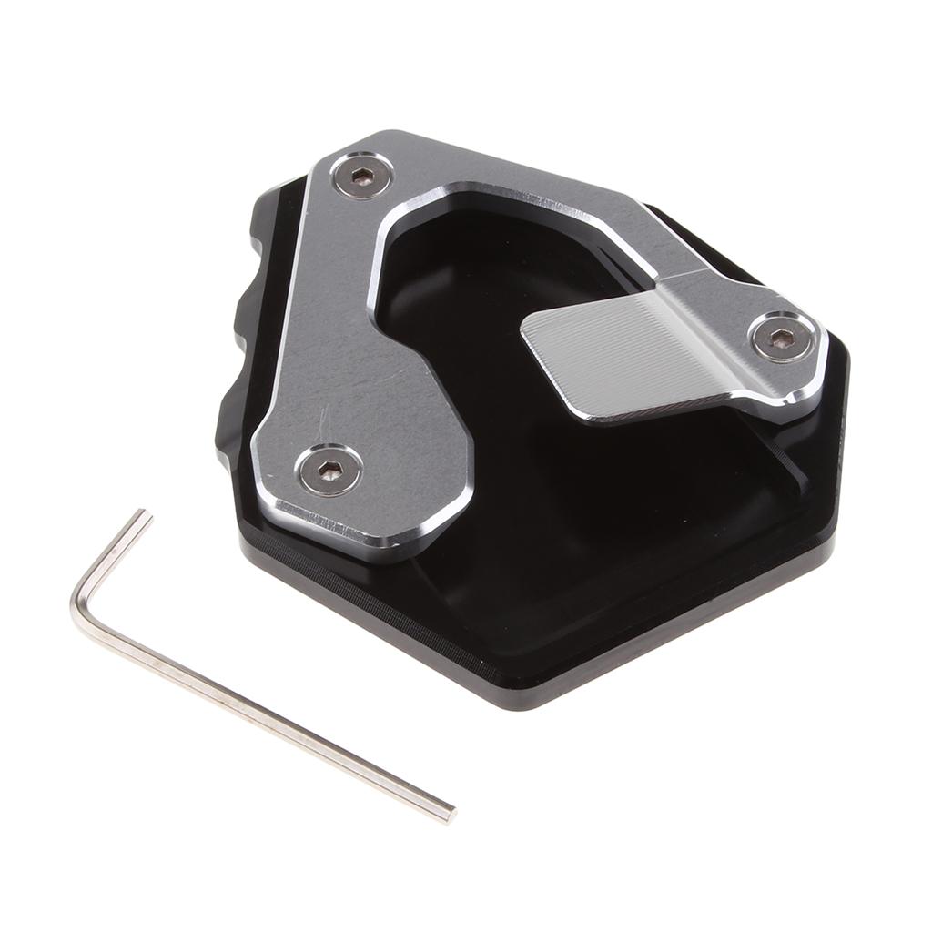Motorcycle CNC Side Stand Kickstand Enlarge Plate Pad For 2016-2018 Honda CRF 1000L Africa Twin