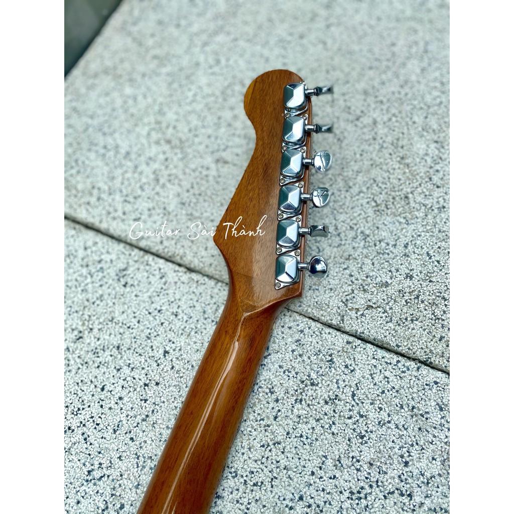 Đàn guitar vọng cổ phím lõm ST- VC3 chất gỗ điệp kĩ gia công hoàn thiện 100%.