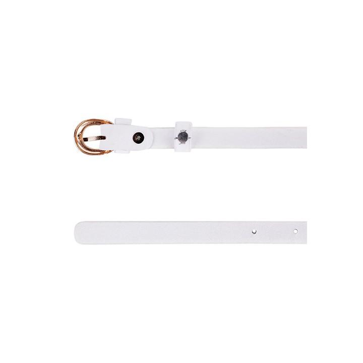 Thắt lưng nữ Huy Hoàng cỡ nhỏ màu trắng HC5137