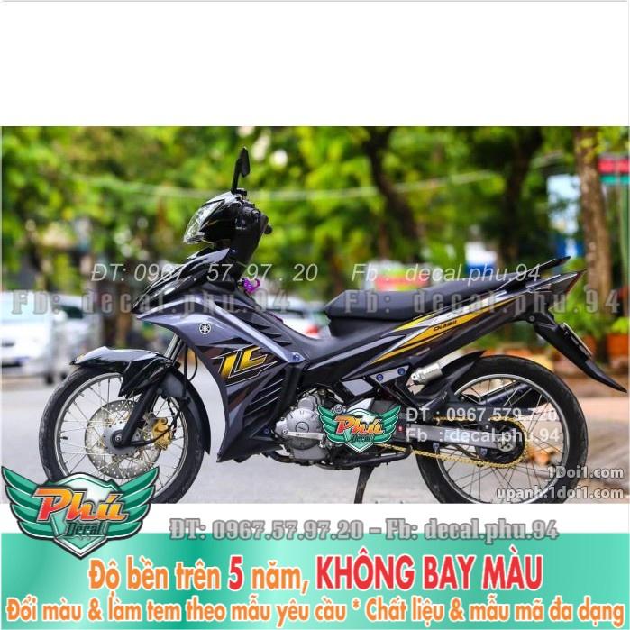 Tem rời Exciter 135 Xám Lc -1