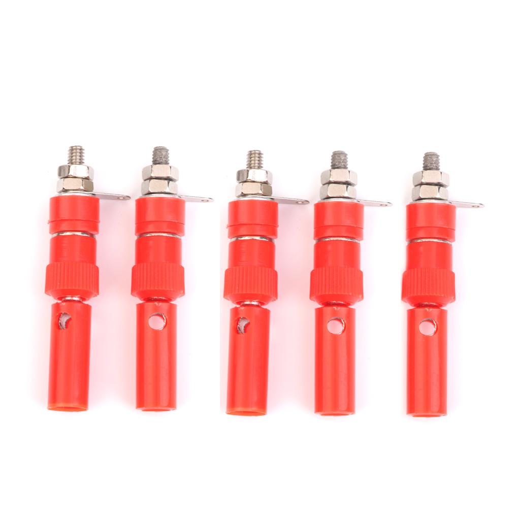 10pcs 4mm Binding Post Speaker Terminal + 10pcs 4mm Banana Plugs Connectors
