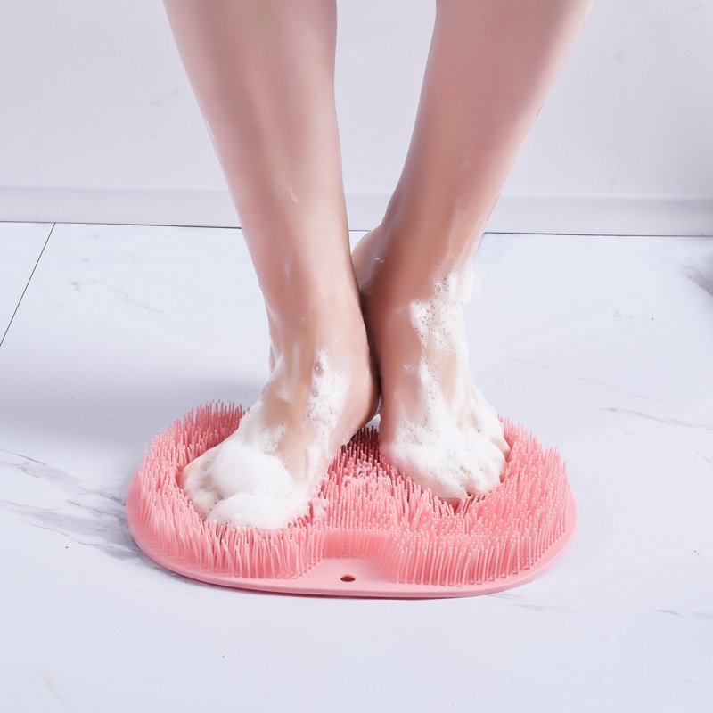 Tấm Silicon chà lưng massage lưng, massage chân