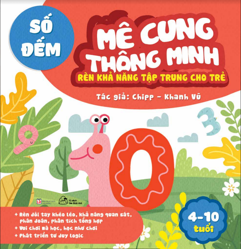 Bộ 6 cuốn Sách Mê cung thông minh - Rèn khả năng tập trung cho trẻ
