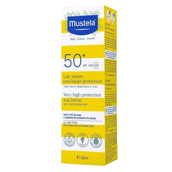 Kem Chống Nắng MUSTELA Cho Cả Gia Đình Very High Protection Sun Lotion SPF 50+