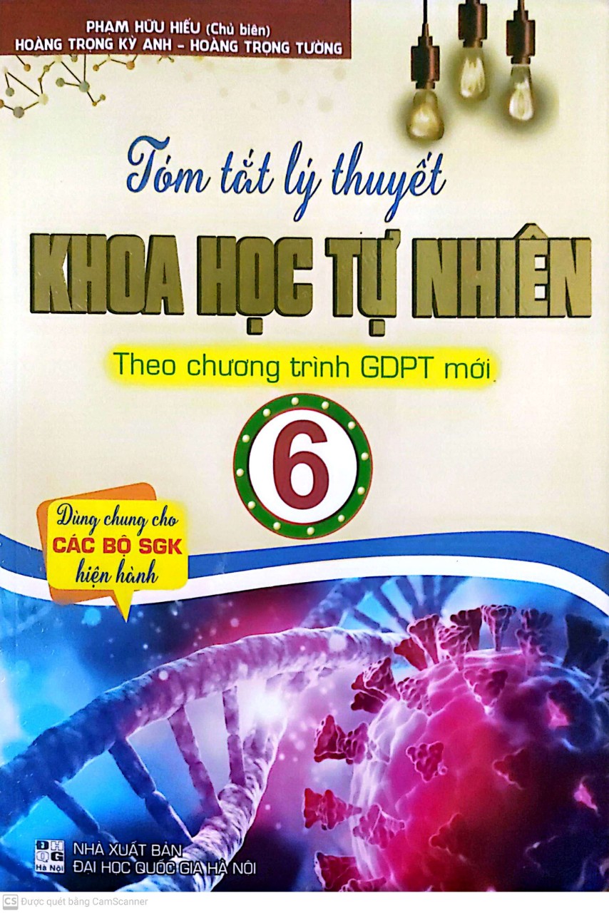 Tóm Tắt Lý Thuyết Khoa Học Tự Nhiên Lớp 6 ( Theo Chương trình GDPT Mới )