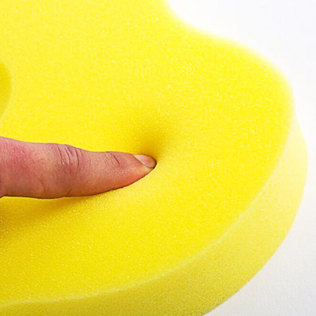 2pcs Cute Bath Sponge Infant Bath Cushion Comfy And Skid Proof Bathing Mat