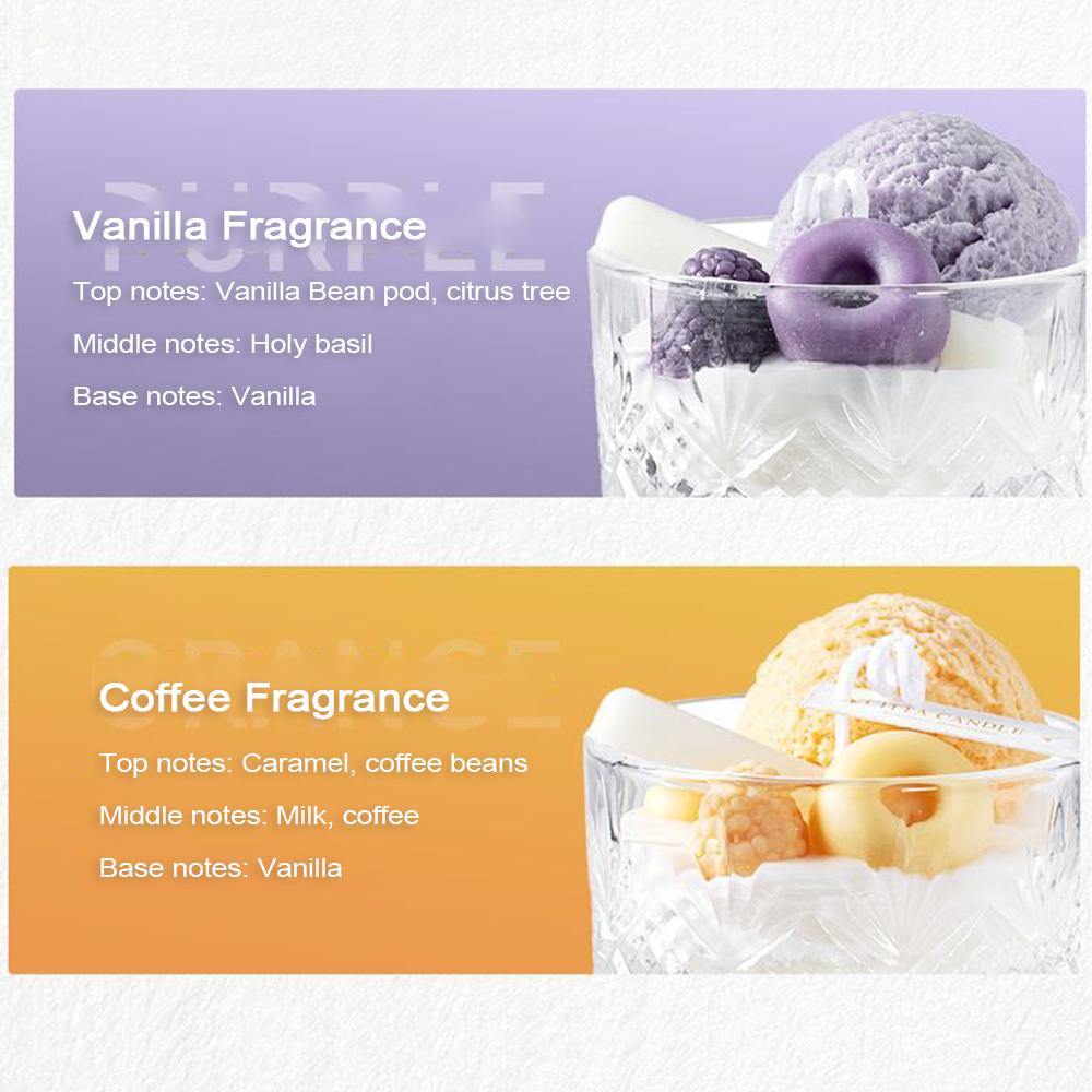 Nến thơm tự nhiên handmade từ sáp nậu nành với mùi hương thư giãn, lãng mạn