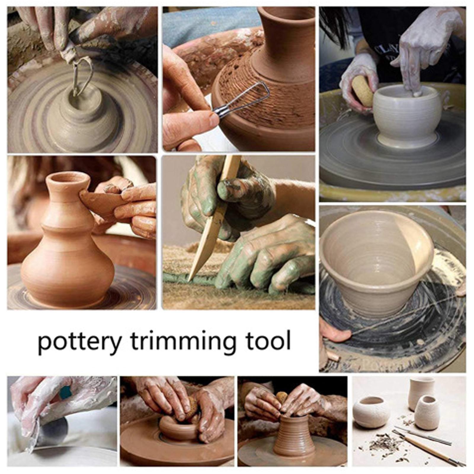 61 Pieces Polymer Clay Tools Set, Clay Carving Tools, Double Sided for Beginners Ceramics Clay Tools, Clay Sculpting Tools for Shaping, Drawing
