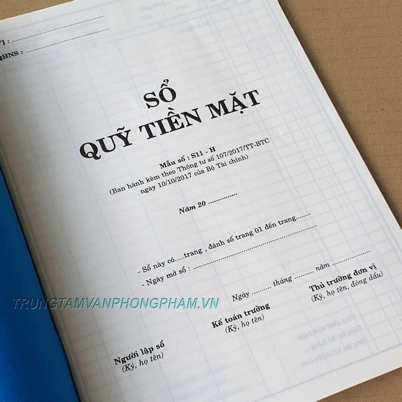 Bộ sổ kế toán QTM