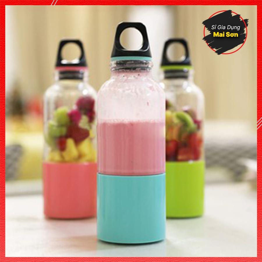 Máy Xay Sinh Tố Cầm Tay Mini BINGO Sạc Pin Cổng USB Tiện Lợi Nhỏ Gọn Dễ Vệ Sinh Siêu Bền Dung Tích 500ML