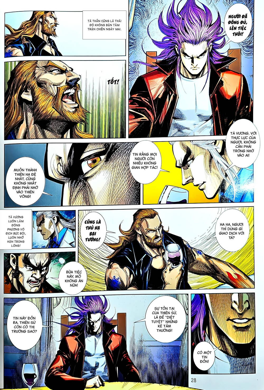 tân tác long hổ môn chapter 1228 28