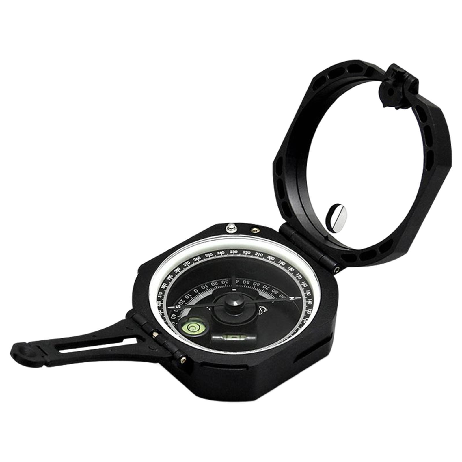 Army Geology Sighting Compass Professional Pocket Compass for Outdoor Hiking Camping