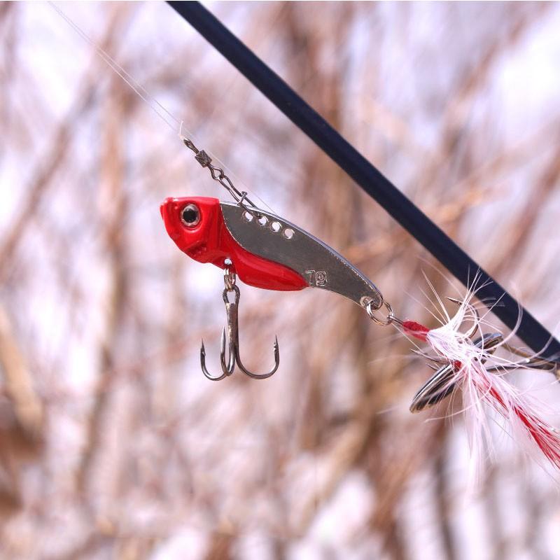 Mồi Câu Lure Cá Sắt Có Đuôi siêu nhạy MG-7