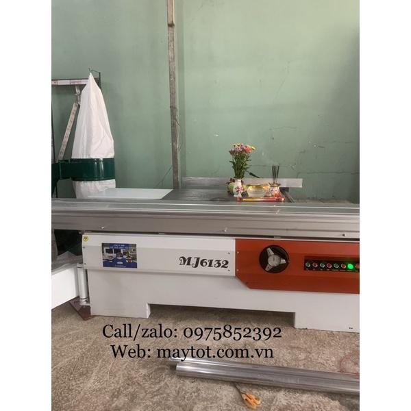 Cưa bàn trượt MJ6132 sài điện 380V/220V