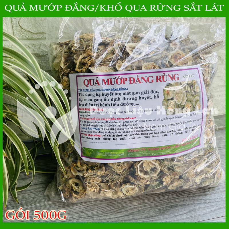 ✅ 500g Trái Khổ Qua (mướp đắng) Rừng sắt lát khô sạch