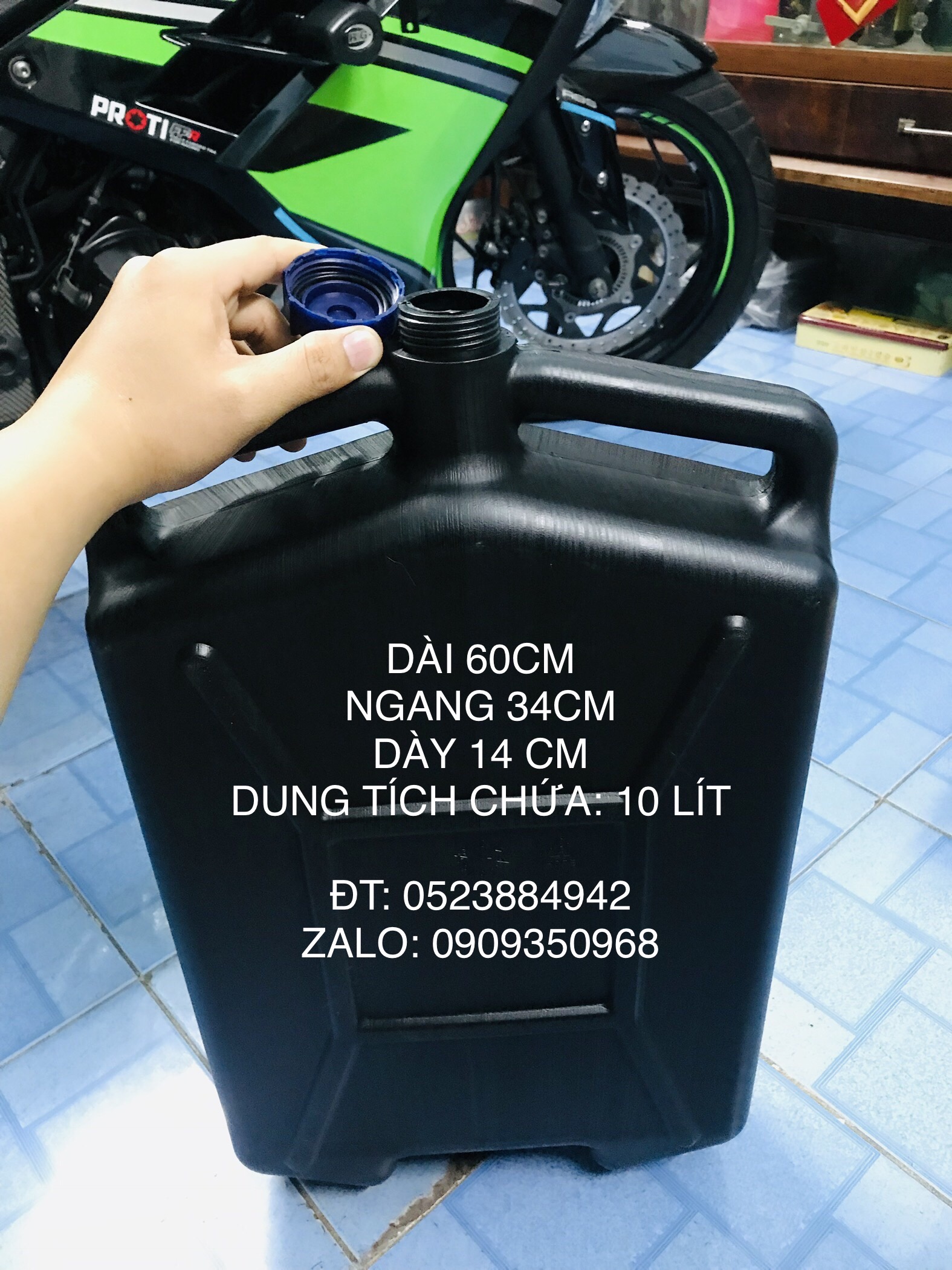 (ĐỌC KỸ HƯỚNG DẪN)  Khay đựng nhớt 10 lít THÔNG MINH KINH TẾ CHỐNG ĐỔ/ OIL PACKAGE