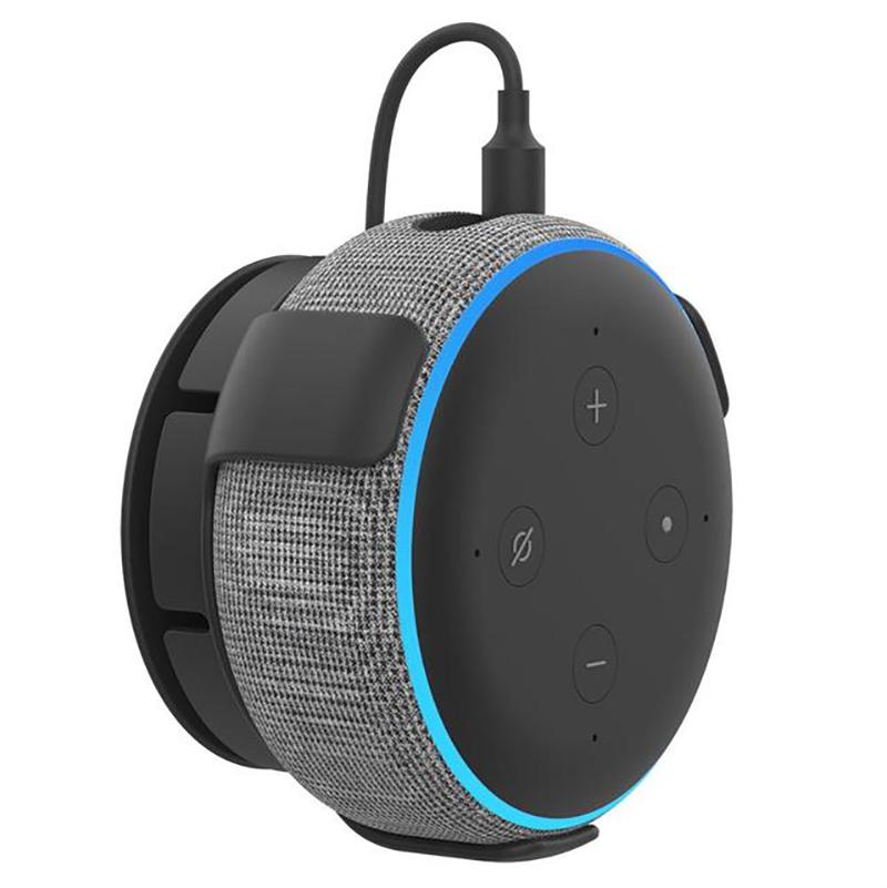 Giá treo tường cho hộp âm thanh trong nhà EchoDot thế hệ thứ 3 Giá đỡ cho Echo Dot 3 bằng vít Màu sắc: Trắng