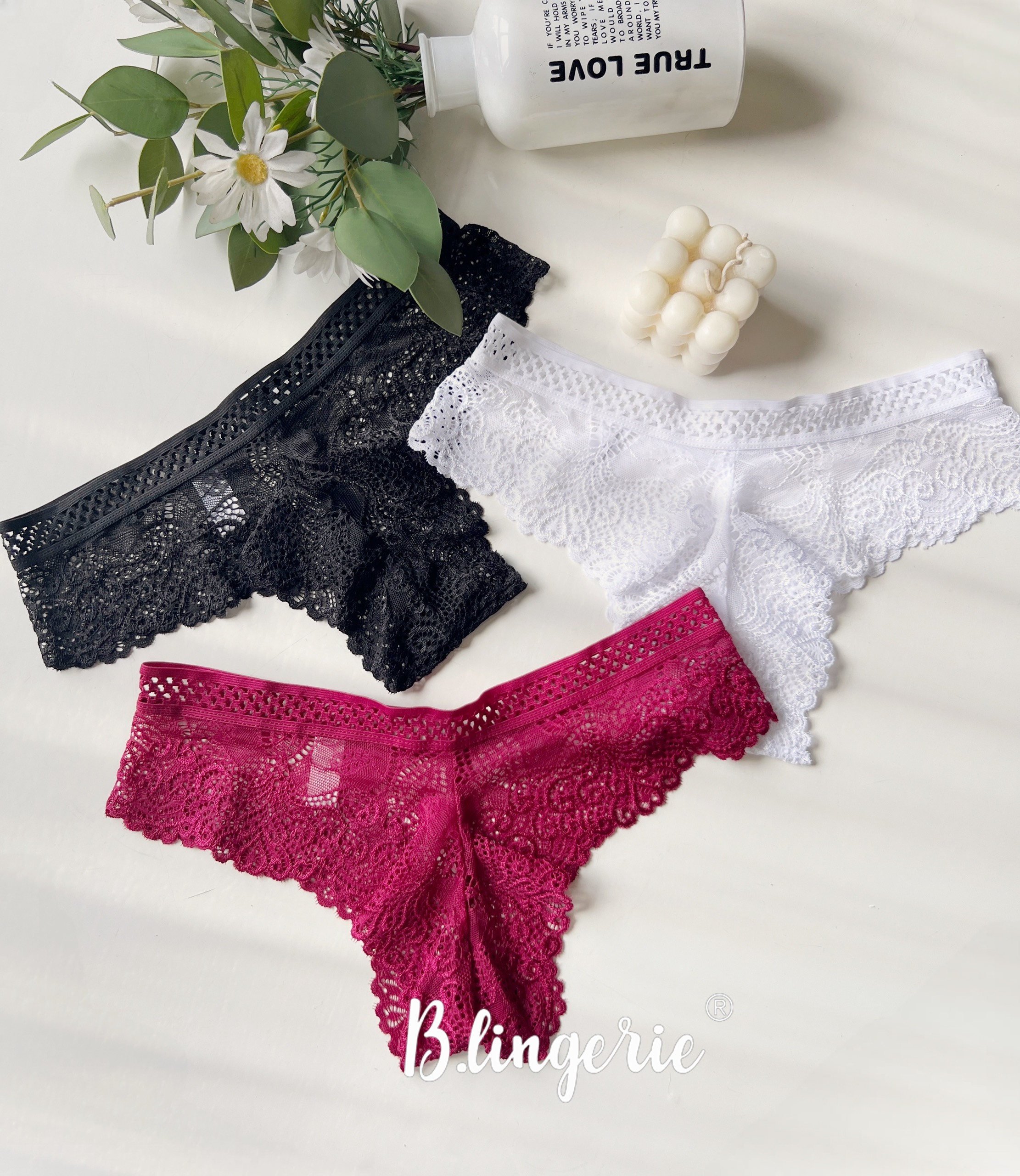 Quần Lót Nữ Ren Thoải Mái - B.Lingerie
