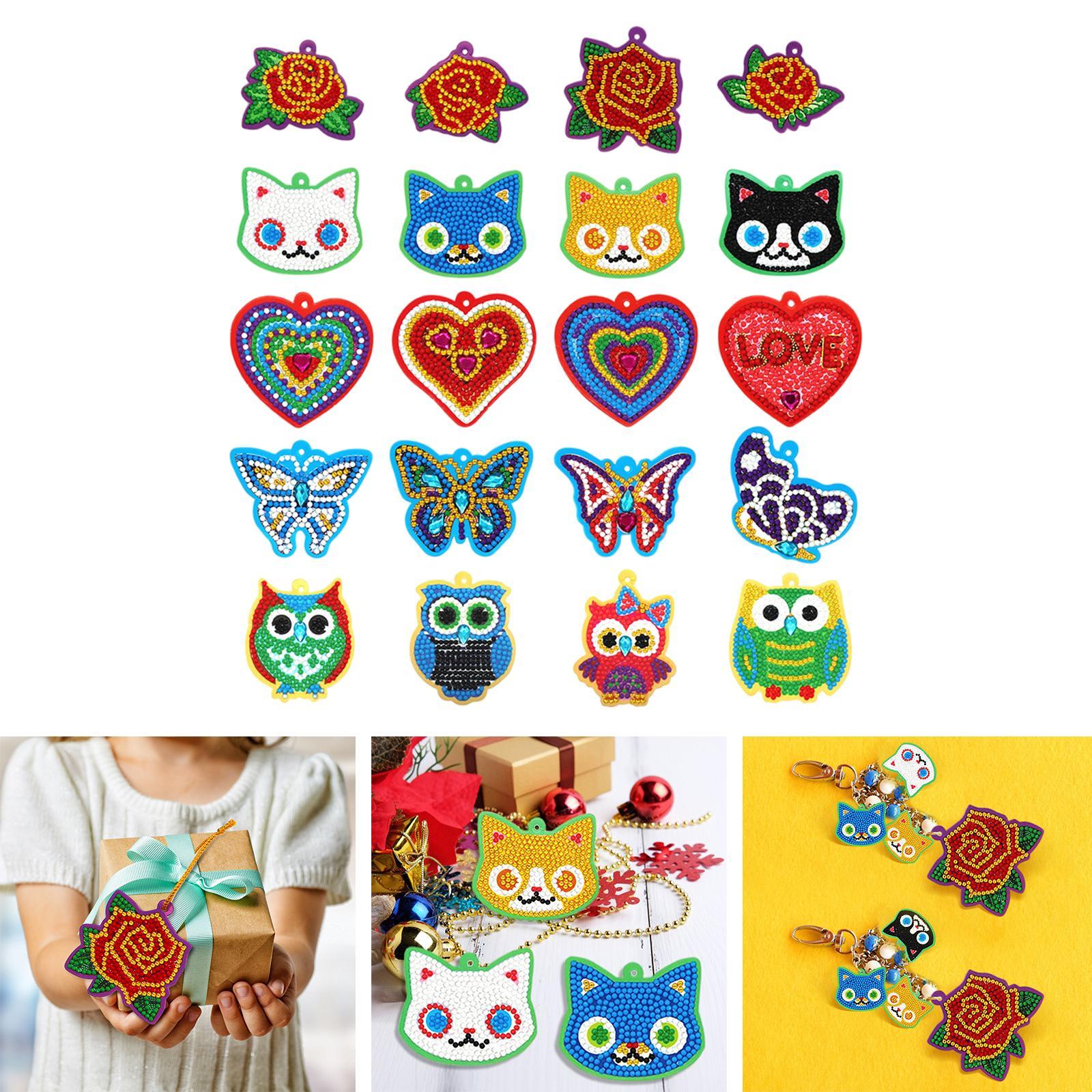Cartoon DIY Full Drill Embroidery Kits Ornament Home Decor