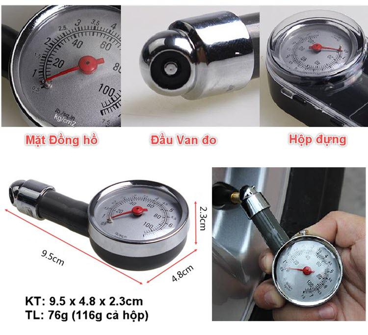 Đồng hồ đo Áp suất lốp Ô tô, Xe máy