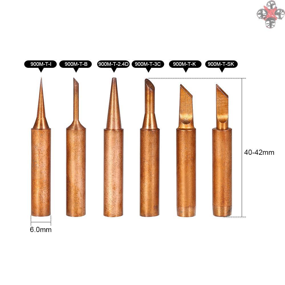 Set 6 Đầu Hàn 900m-t Chuyên Dụng Chất Lượng Cao