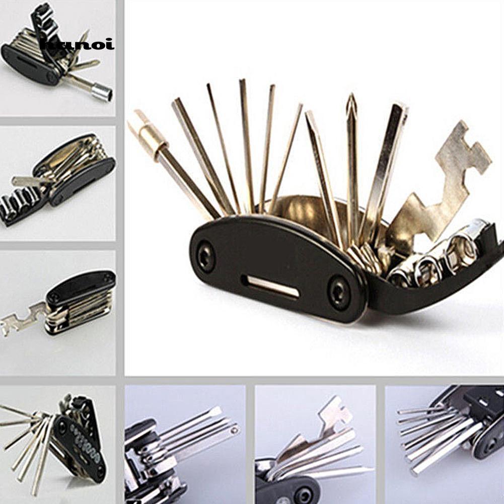 Bộ dụng cụ sửa chữa xe đạp 16 trong 1 đa năng