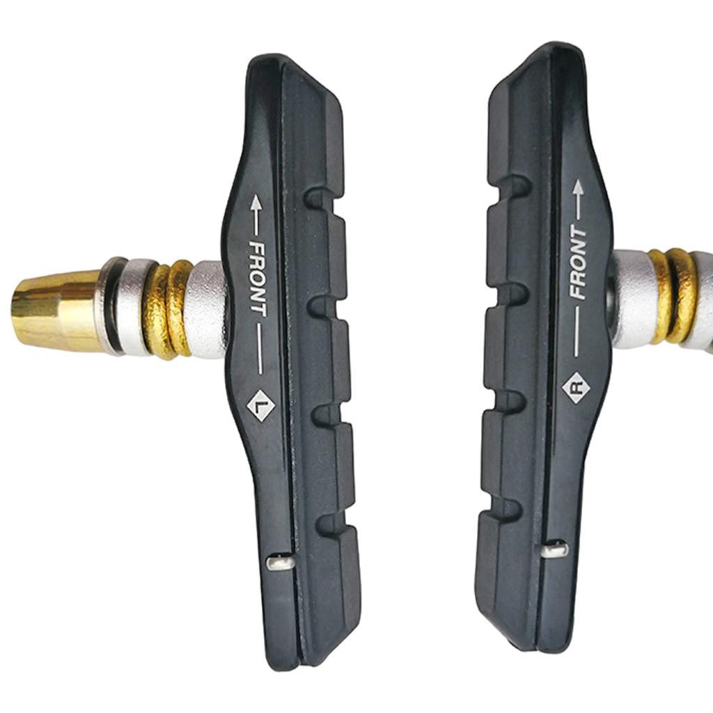2x Mountain Bike Brake Pads Blocks, Blocks Shoes Cycling Brake Pads