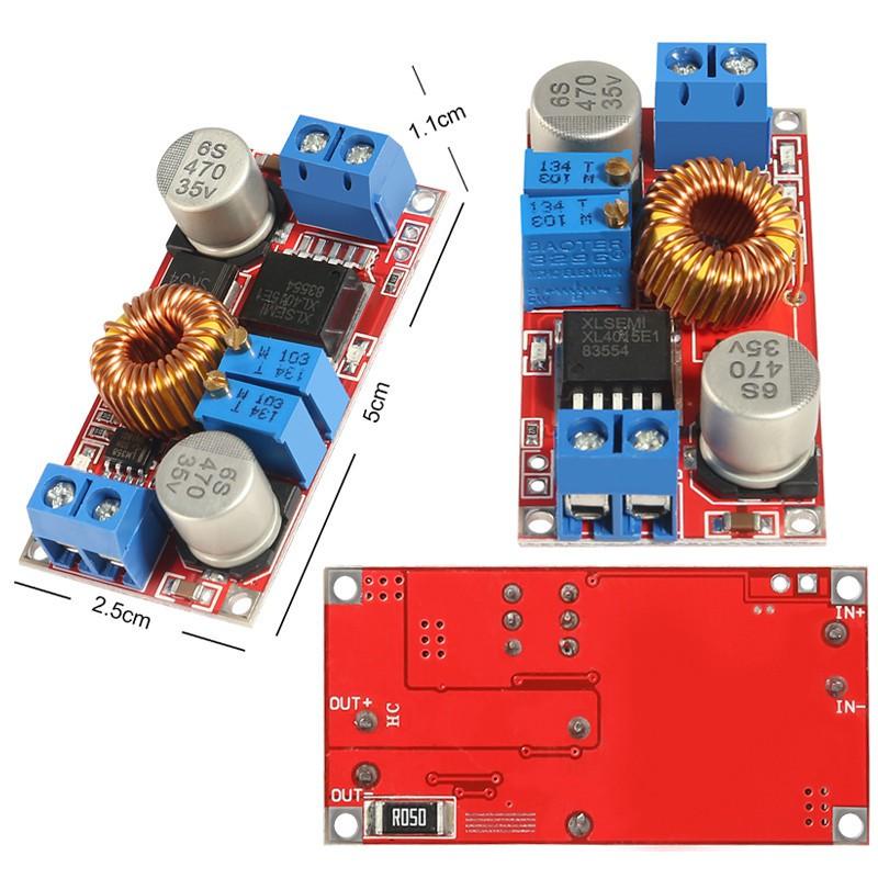 Mạch hạ áp DC DC XL4015E 5A có chỉnh dòng