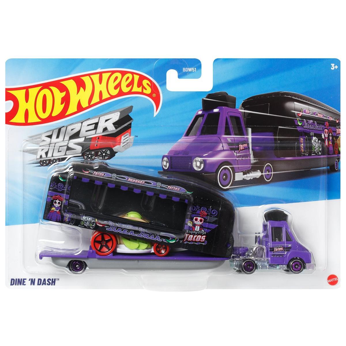 Siêu Xe Tải Trung Chuyển Hot Wheels BDW51 - Dine 'N Dash